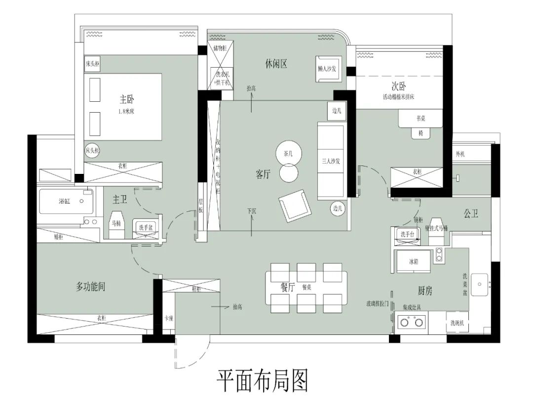 汕头君悦海湾，下沉式客厅，以海洋的梦境，唤醒摩登与活力