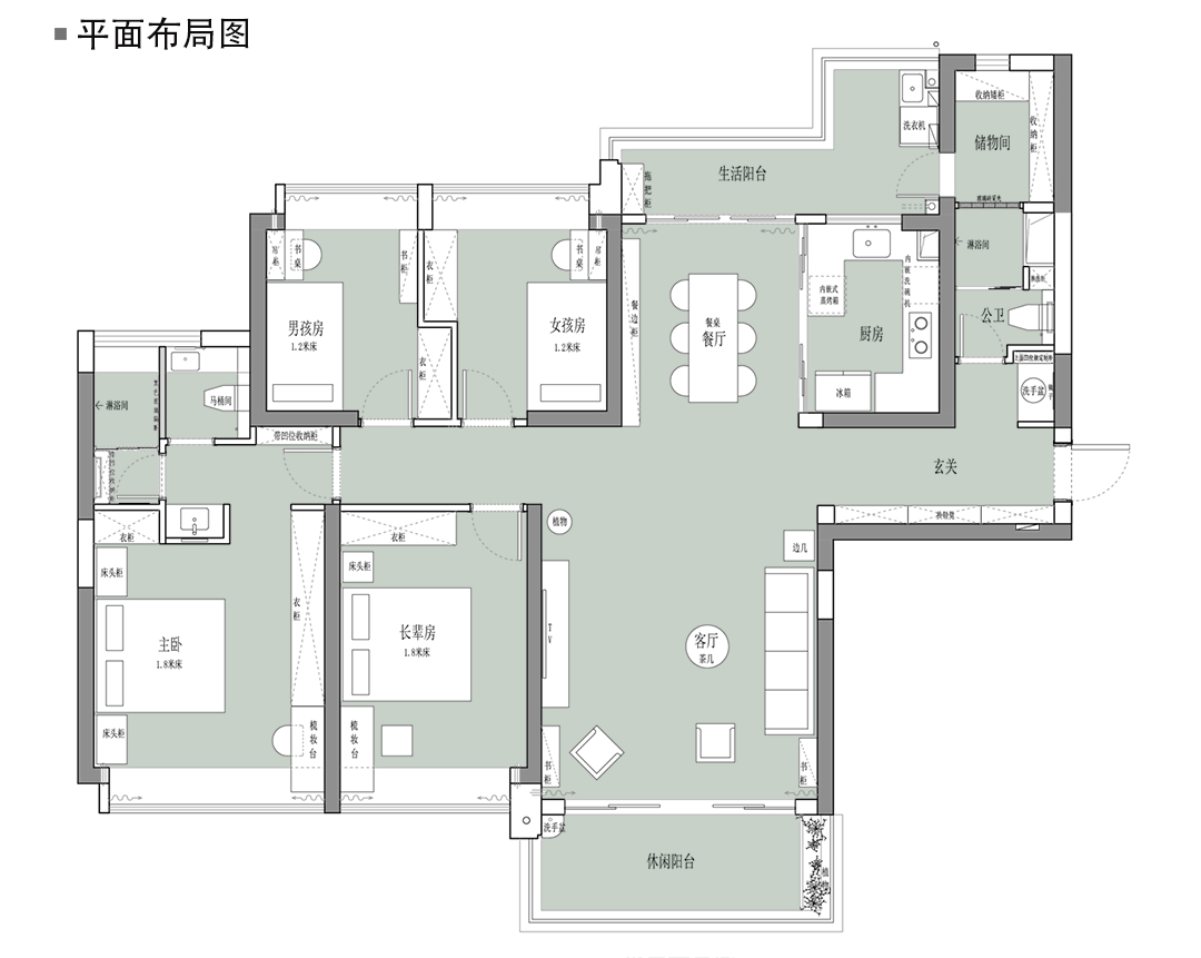  晚枫 | 170㎡惠州全案设计