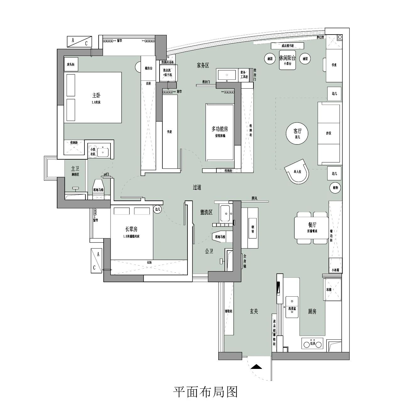 解忧杂货铺 |广州旧房改造，打造几个居心小角落